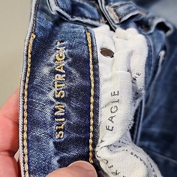 American Eagle next level flex 32x34 slim straight jeans - Picture 7 of 8